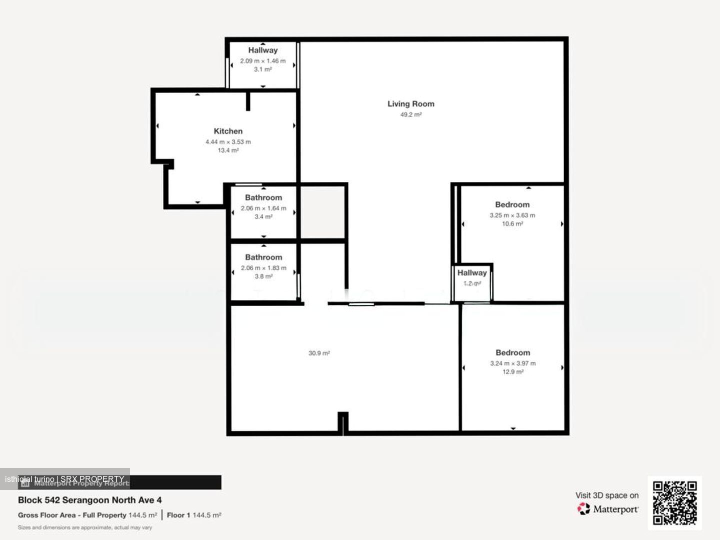 Blk 542 Serangoon North Avenue 4 (Serangoon), HDB Executive #529560161
